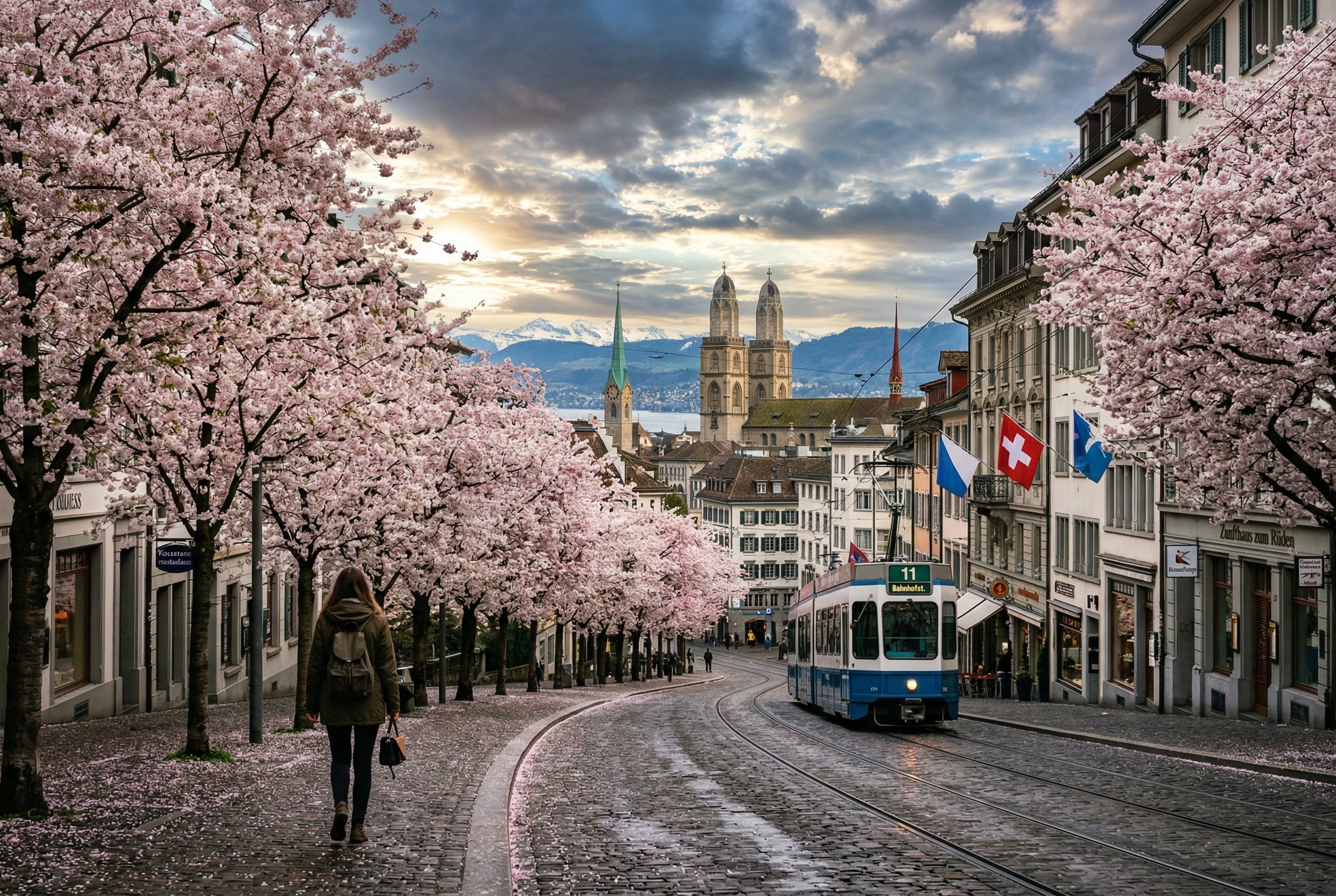 Sakura in Switzerland: Best Places to See Cherry Blossoms in Zürich (Local Guide)